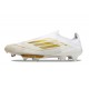 adidas F50 + Laceless FG Vit Guld