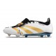 Fotbollsskor Adidas Predator 24 Elite FT FG Vit Guld