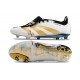 Fotbollsskor Adidas Predator 24 Elite FT FG Vit Guld