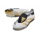 Fotbollsskor Adidas Predator 24 Elite FT FG Vit Guld