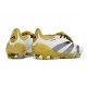 Fotbollsskor Adidas Predator 24 Elite FT FG Vit Guld Silver
