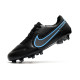 Nike Tiempo Legend 9 Elite FG Fotbollsskor Renew - Svart Grå