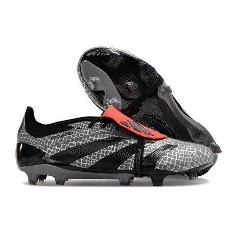 Fotbollsskor Adidas Predator 24 Elite FT FG Svart Grå Röd 