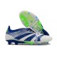 Fotbollsskor Adidas Predator 24 Elite FT FG Vit Svart Grön