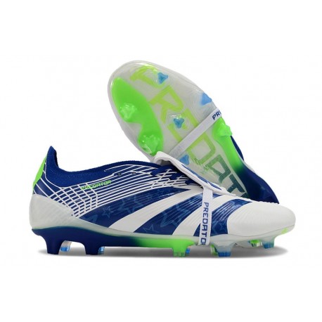 Fotbollsskor Adidas Predator 24 Elite FT FG Vit Svart Grön