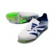 Fotbollsskor Adidas Predator 24 Elite FT FG Vit Svart Grön