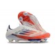 Fotbollsskor adidas F50 + Elite FG Vit Röd Blå