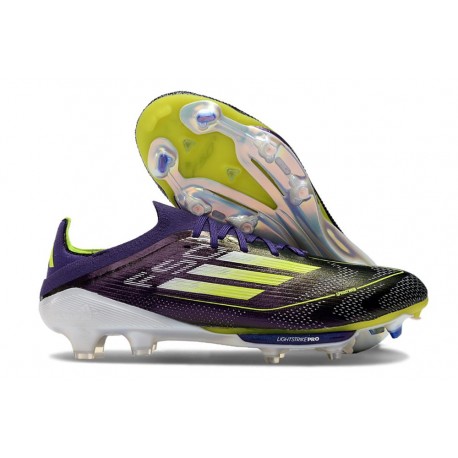 Fotbollsskor adidas F50 + Elite FG Lila Gul