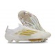 Fotbollsskor adidas F50 + Elite FG Vit Guld