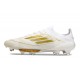 Fotbollsskor adidas F50 + Elite FG Vit Guld