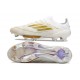 Fotbollsskor adidas F50 + Elite FG Vit Guld