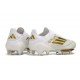Fotbollsskor adidas F50 + Elite FG Vit Guld
