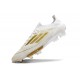 Fotbollsskor adidas F50 + Elite FG Vit Guld