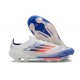Fotbollsskor adidas F50 + Elite FG Vit Blå Röd