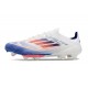 Fotbollsskor adidas F50 + Elite FG Vit Blå Röd