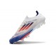 Fotbollsskor adidas F50 + Elite FG Vit Blå Röd