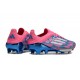 Fotbollsskor adidas F50 + Elite FG Blå Vit Rosa