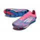 Fotbollsskor adidas F50 + Elite FG Blå Vit Rosa