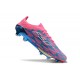 Fotbollsskor adidas F50 + Elite FG Blå Vit Rosa