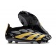 Adidas Predator Elite Snörlösa FG Svart Guld
