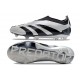 Adidas Predator Elite Snörlösa FG Silver Svart