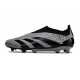 Adidas Predator Elite Snörlösa FG Grå Svart 