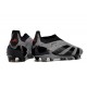 Adidas Predator Elite Snörlösa FG Grå Svart 
