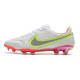 Nike Tiempo Legend 9 Elite FG Fotbollsskor Rawdacious - Vit Röd Rosa
