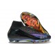 Nike Air Zoom Mercurial Superfly X Elite FG Svart Lila