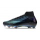 Nike Air Zoom Mercurial Superfly X Elite FG Svart Lila