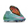 Nike Zoom Mercurial Superfly 10 Elite FG Cosmic Speed 2 - Turkos Svart