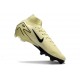 Nike Zoom Mercurial Superfly 10 Elite FG Beige Svart