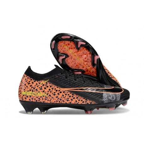 Fotbollsskor Nike Mercurial Vapor 16 Elite FG Svart Orange