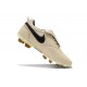 Nike Tiempo Legend 10 Elite FG Beige Svart