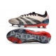 Adidas Predator 24 Elite FG Vivid Horizon - Silver Röd Svart