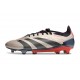 Adidas Predator 24 Elite FG Vivid Horizon - Silver Röd Svart