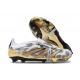adidas Predator Elite Foldover Tongue FG Guld Vit Grå