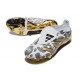 adidas Predator Elite Foldover Tongue FG Guld Vit Grå
