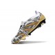 adidas Predator Elite Foldover Tongue FG Guld Vit Grå