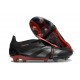 adidas Predator Elite Foldover Tongue FG Svart Grå Röd