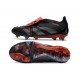 adidas Predator Elite Foldover Tongue FG Svart Grå Röd