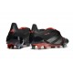 adidas Predator Elite Foldover Tongue FG Svart Grå Röd