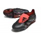 adidas Predator Elite Foldover Tongue FG Svart Grå Röd