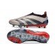 Adidas Predator Elite Snörlösa FG Vivid Horizon - Silver Röd Svart