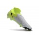 Fotbollsskor Nike Phantom Luna 2 Elite FG Silver Svart Volt