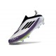 adidas F50 + Laceless FG X Messi Vit Svart Lila