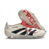 adidas Predator Elite FT FG Fotbollsskor Beige Svart Röd
