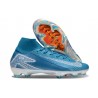 Nike Air Zoom Mercurial Superfly X Elite FG Blå Vit