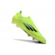 adidas F50 Elite Snörlös FG Fotbollsskor Blå Gul