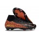 Nike Air Zoom Mercurial Superfly X Elite FG Svart Orange Gul
